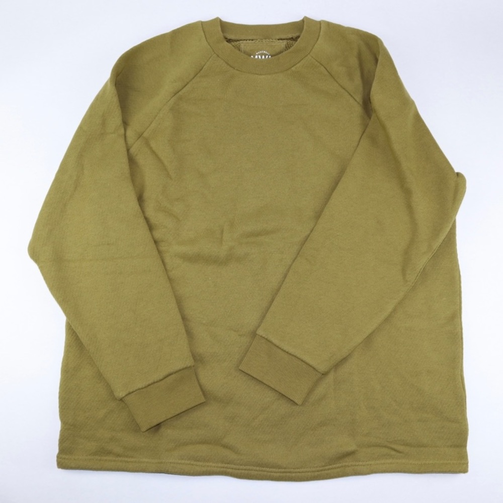 MWL Airterry overdyed oversized sweater green